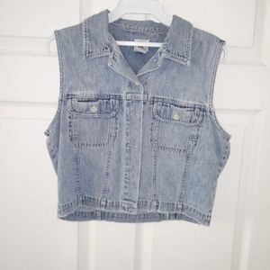 American Eagle Denim vest